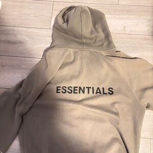 Essentials FOG zipped hoodie